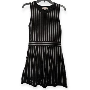 LOFT KNIT FIT & FLARE DRESS